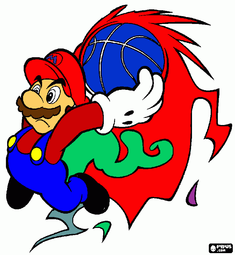 jake Mario limeyti para colorear