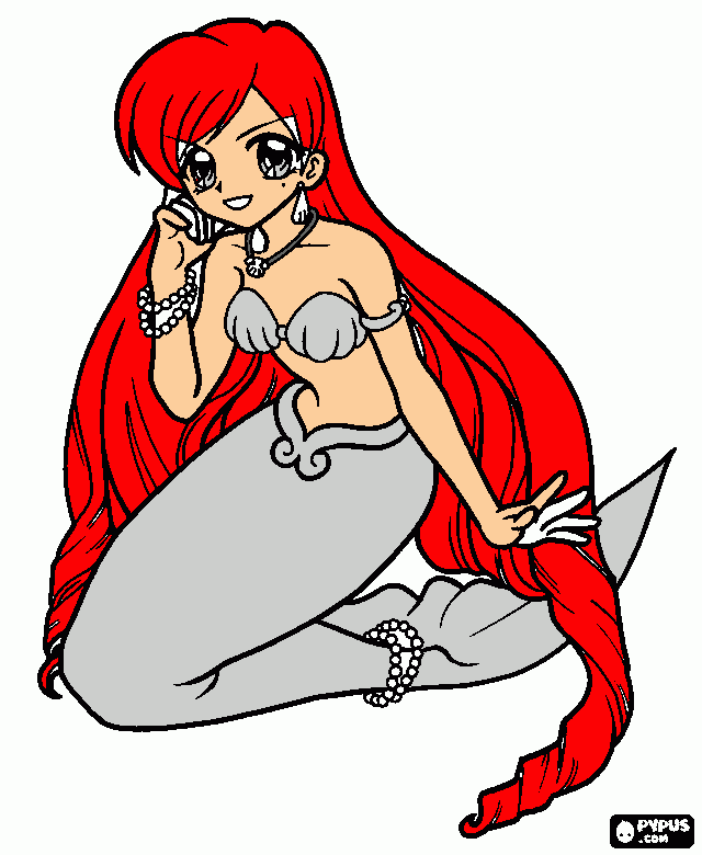 jane princesa de la perla plata para colorear