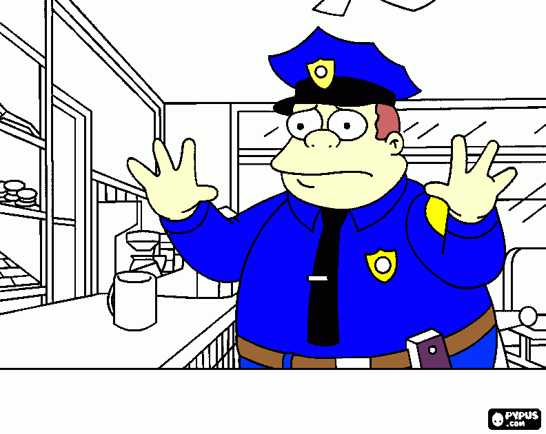 jefe gorgori para colorear