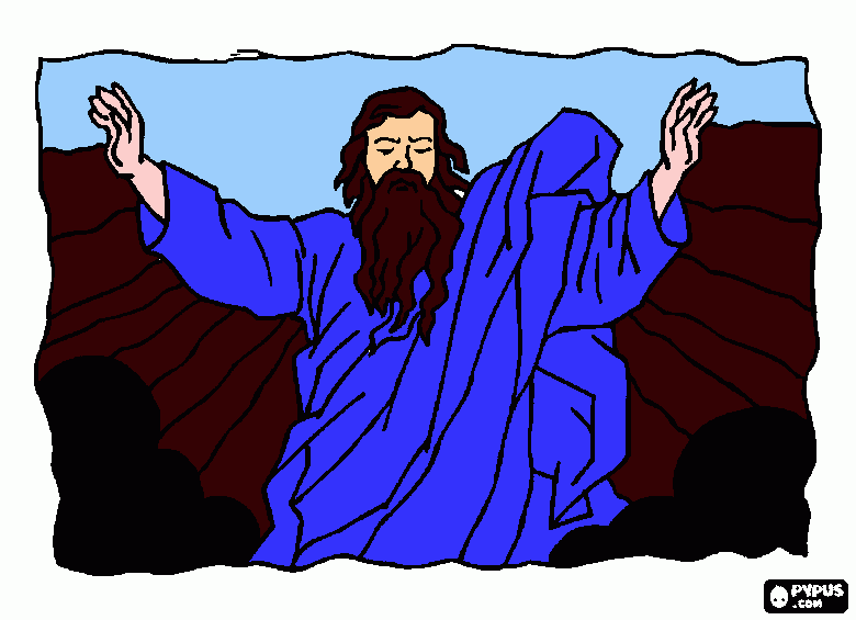 JEHOVA para colorear