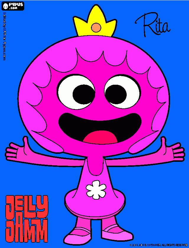 JellyJamm para colorear