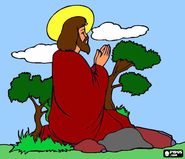 jesus 2 para colorear