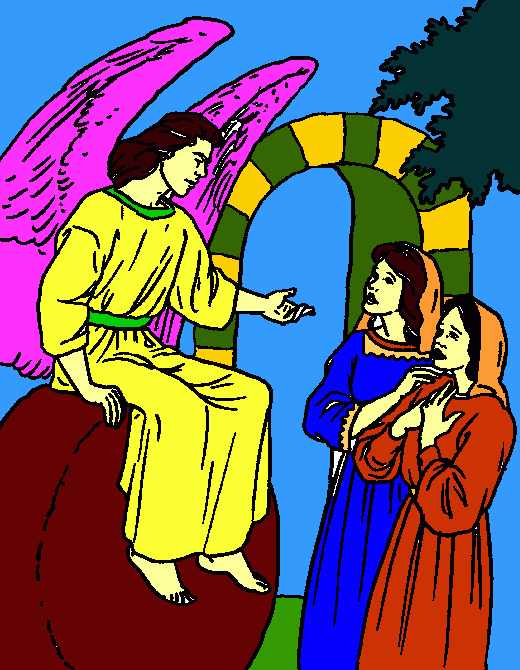 Jesús resucitó para colorear