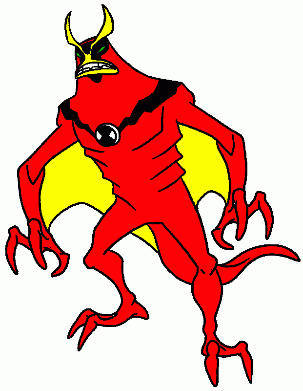JETREY de BEN 10 Alien Force para colorear