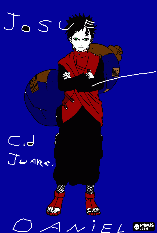 josue daniel para colorear