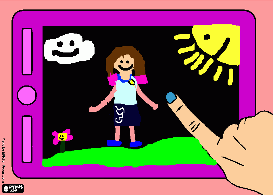 Juegos de informática para colorear