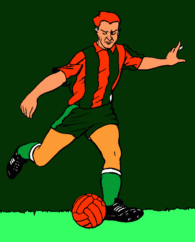 jugador del barça para colorear