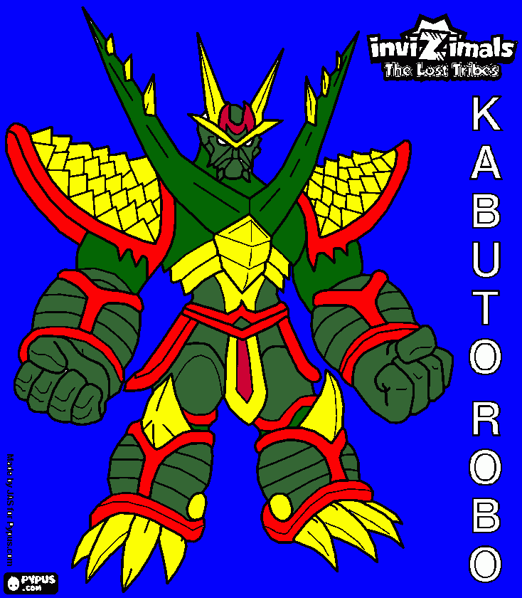 kabuto para colorear