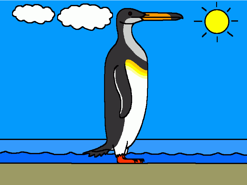 kairuku para colorear