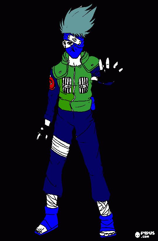 kakachi para colorear