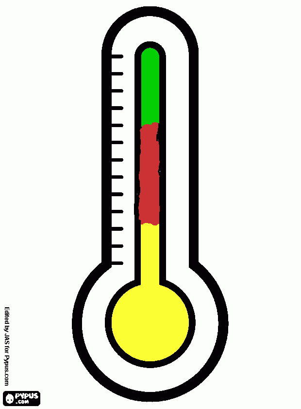 KARLA un termómetro para colorear