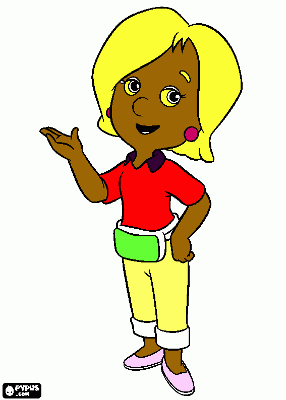 kelly para colorear