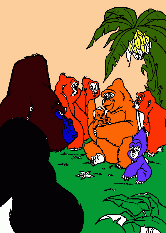 Kerchak para colorear