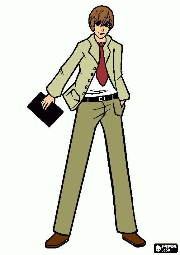 Kira!! ♥ para colorear