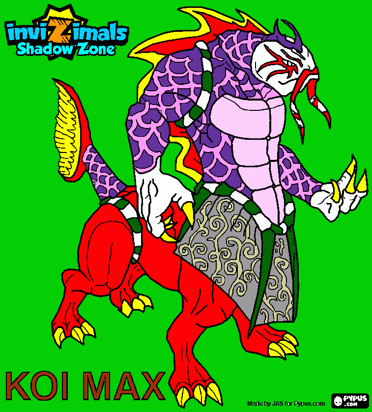 koi rules para colorear