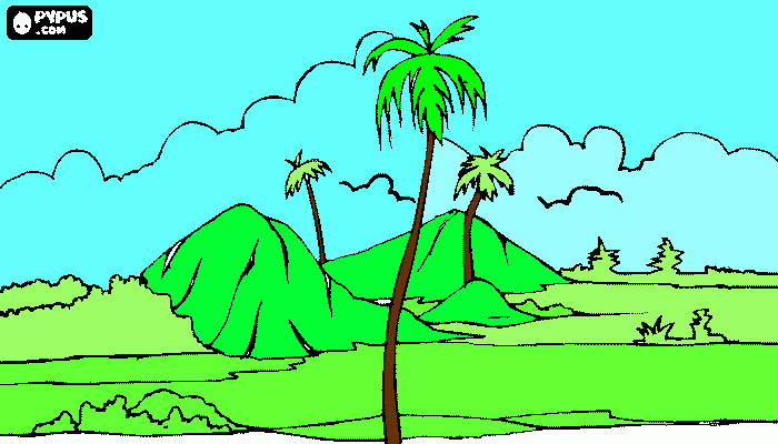 la amasona para colorear