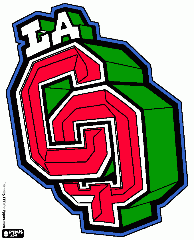 la cq para colorear