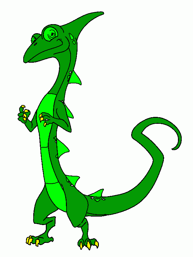 lagarto para colorear