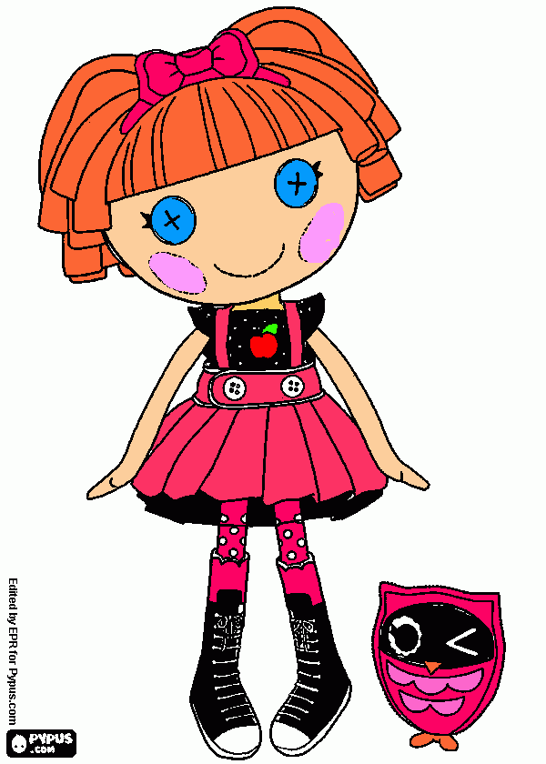 Lalaloopsy Bea para colorear