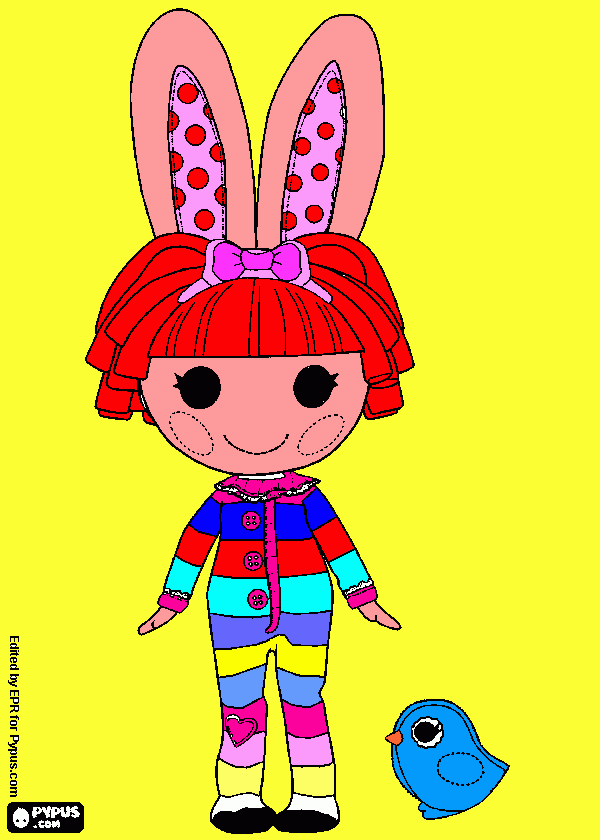lalapsi para colorear