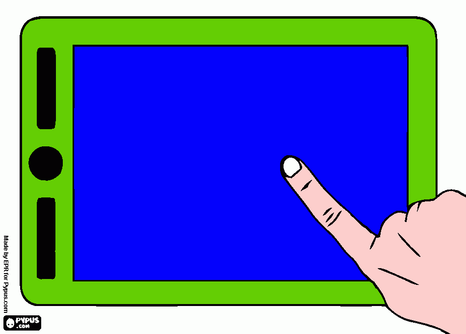 latablet para colorear