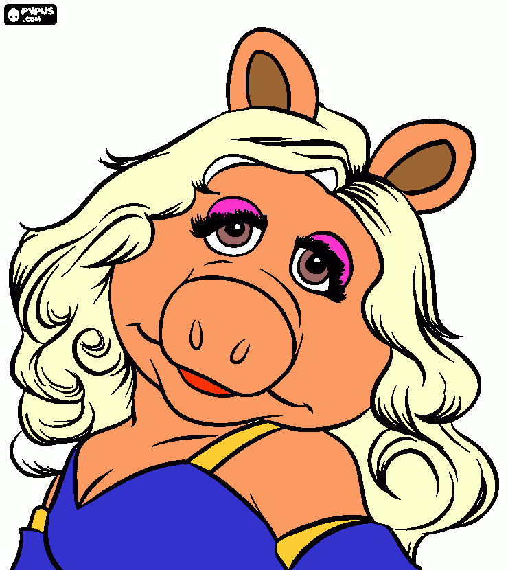 lechona para colorear