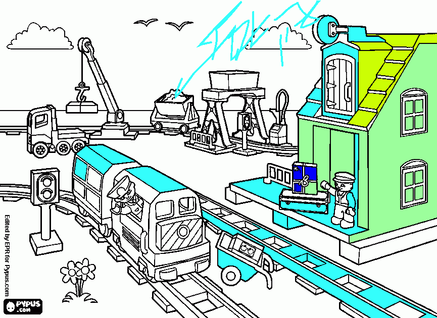 LEGO 83 para colorear