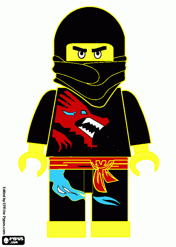 Lego Milo para colorear