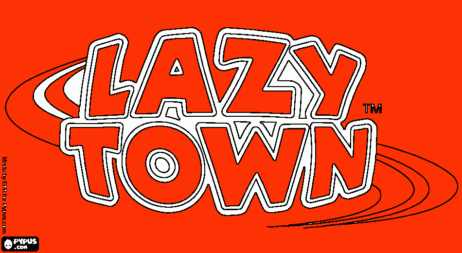 leizi towm para colorear