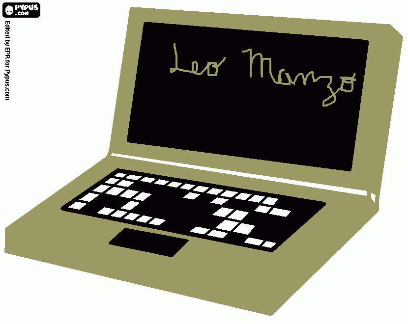 Leonardo Manzo  para colorear
