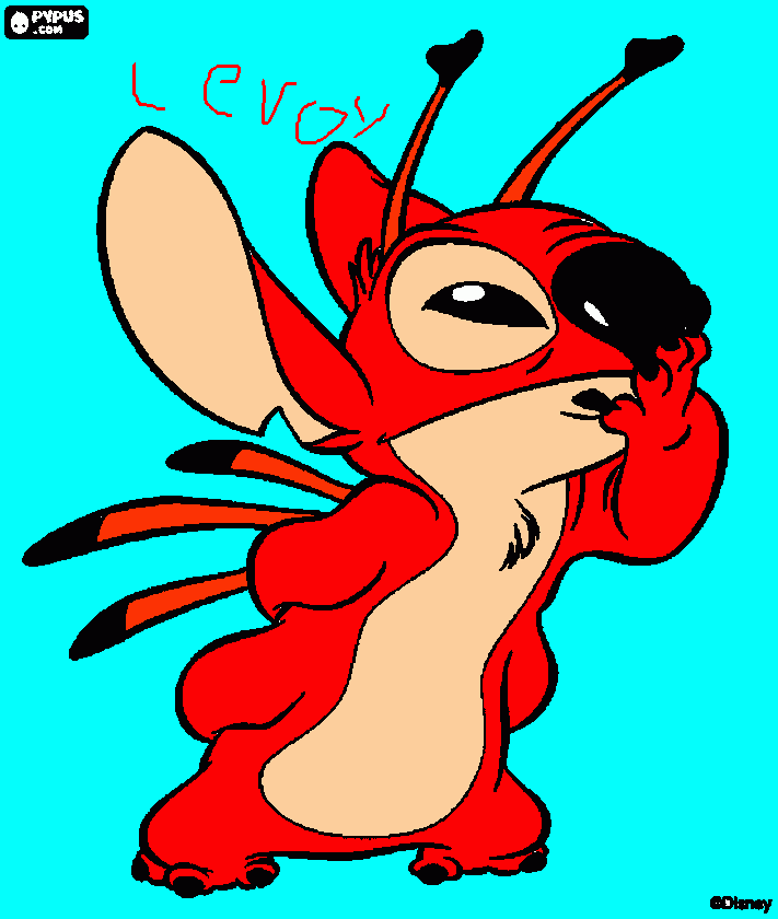 leroy para colorear