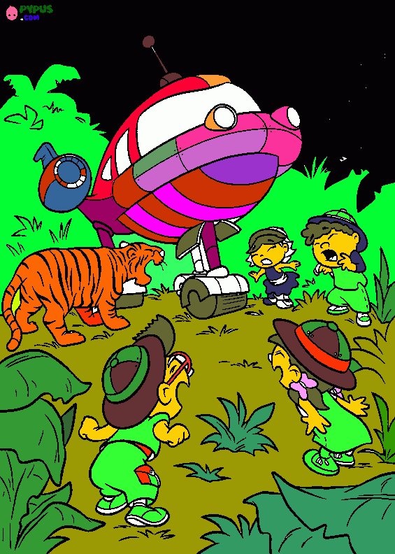 little einstein para colorear