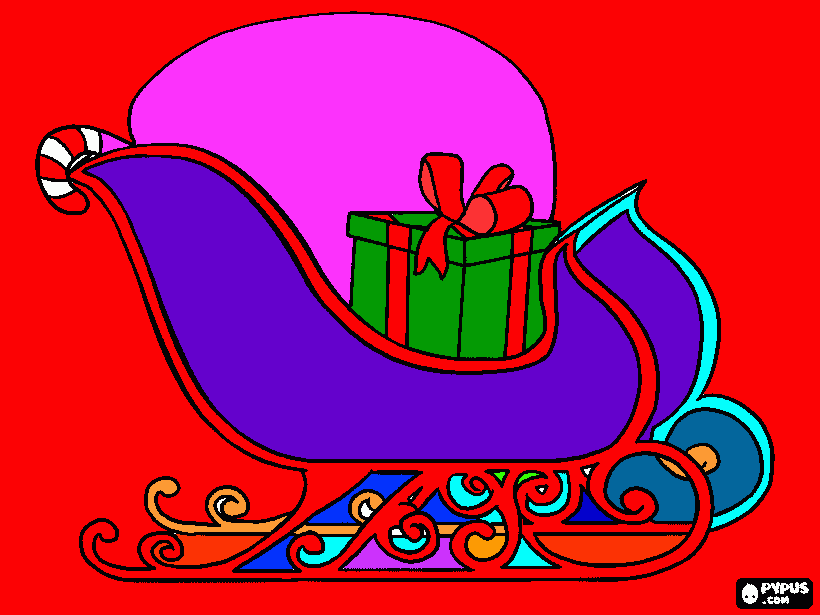 Llega la Navidad para colorear