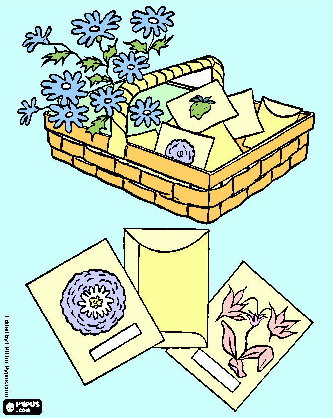 LLEGO LA PRIMAVERA! para colorear