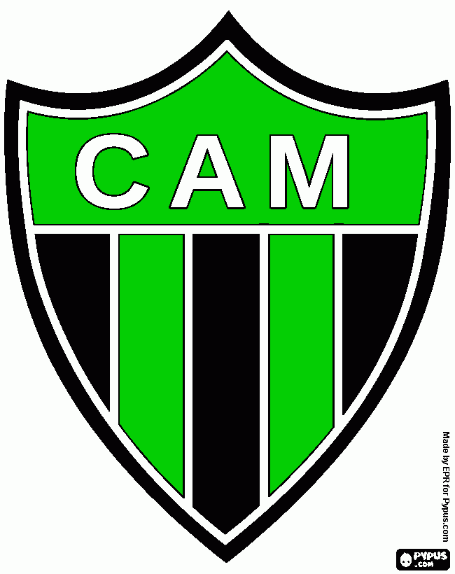 logo club mm para colorear