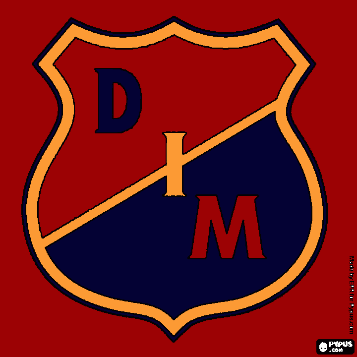 logo DIM para colorear