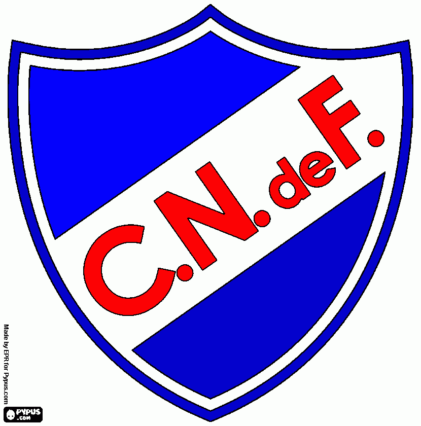 logo nacional para colorear
