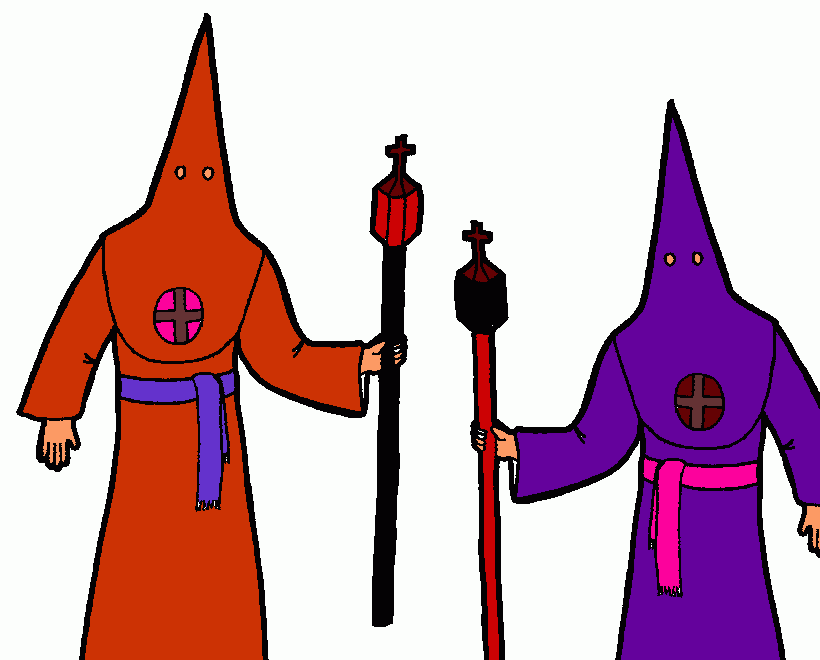 los nazarenos para colorear