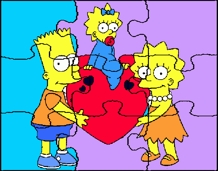 rompecabezas simpson