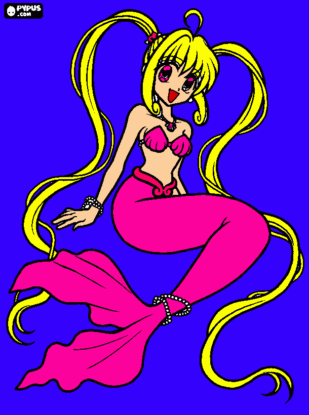 Luchia Nanami. para colorear