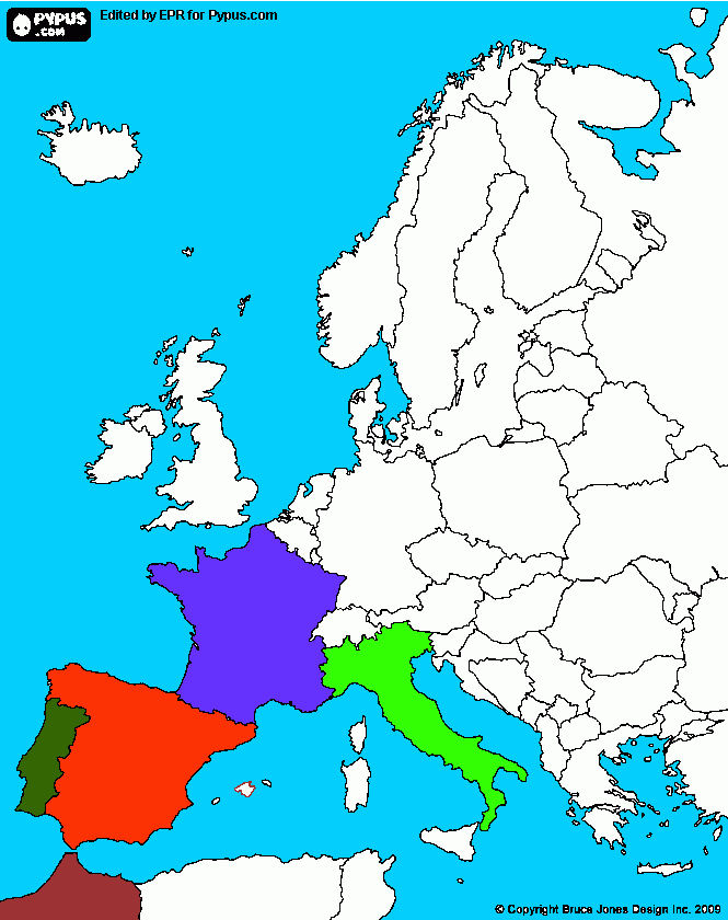 lugares visitados para colorear