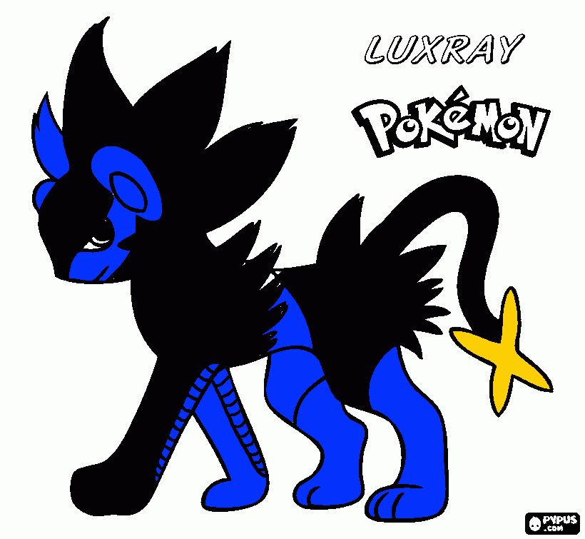 luxry para colorear