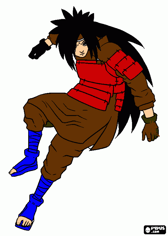 madara para colorear