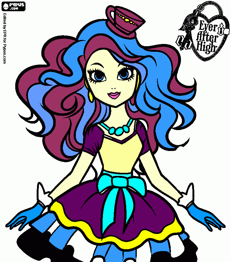 maddie para colorear