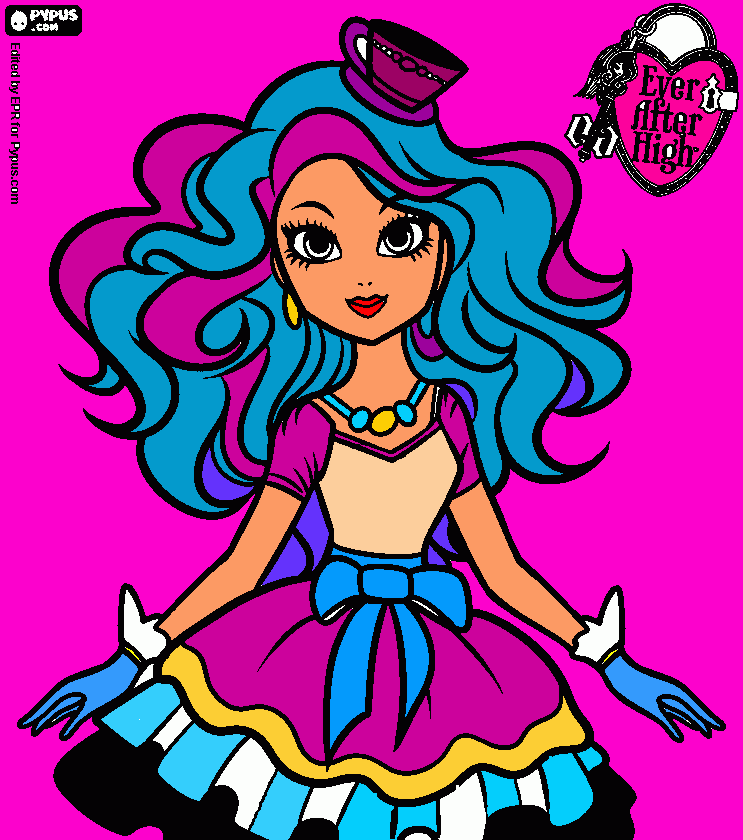 Madelin de EVER AFTER HIGH para colorear