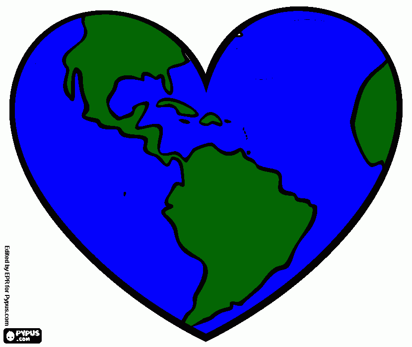 madre tierra para colorear