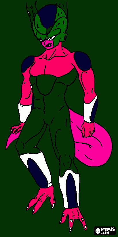 maginfriculercell para colorear