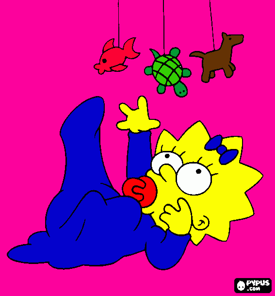 mague para colorear