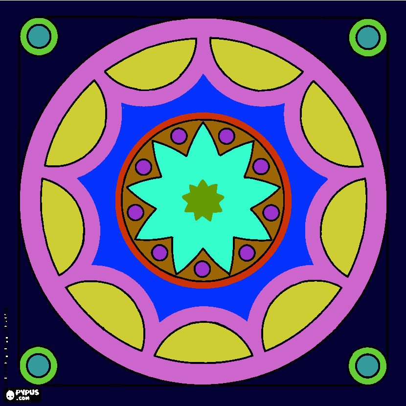 MANDALA 04052020 para colorear