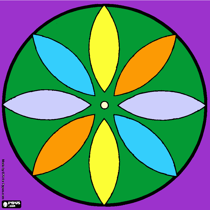 MANDALA 04072020 para colorear